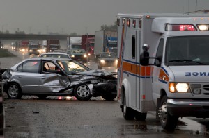 Photo of car accident 