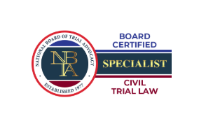 National Board of Trial Advocacy, Board Certified Specialist for Civil Trial Law